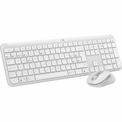 Tastiera e Mouse Logitech 920-012596 Bianco Spagnolo QWERTY