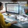 Tastiera e Mouse Logitech 920-012596 Bianco Spagnolo QWERTY