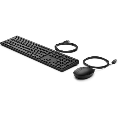 Tastiera e Mouse HP 9SR36UTABE Nero