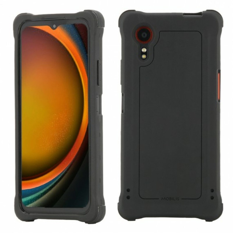 Custodia per Cellulare Mobilis 054016 Nero Grigio Custodia per Cellulare Mobilis 054016 Nero Grigio