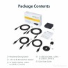 Hub USB Startech HBS304A24A           Nero 5 Gbit/s