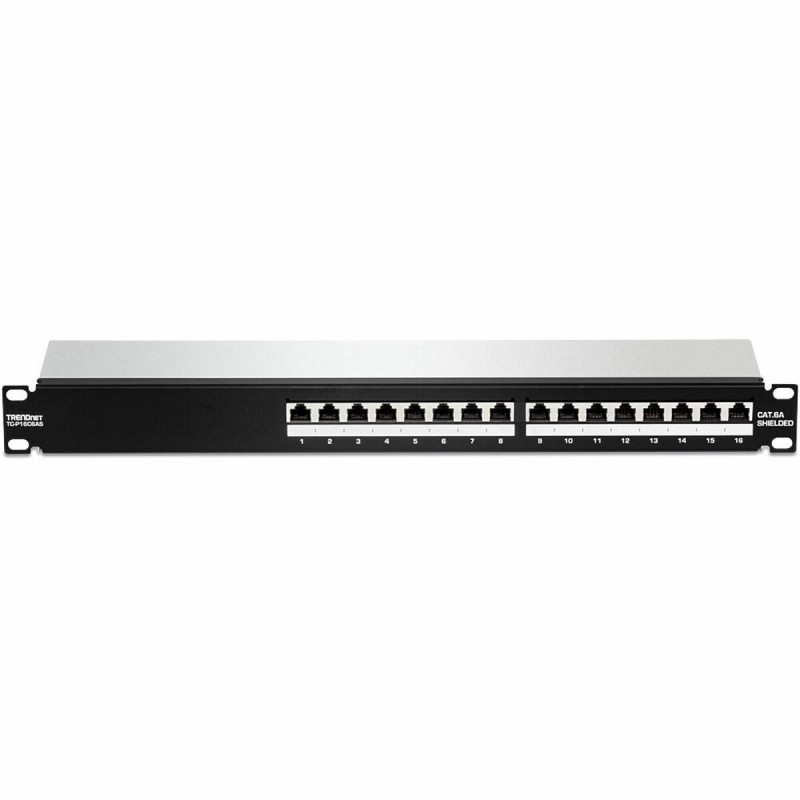 Patch Panel 16 Porte UTP Categoria 6 Trendnet TC-P16C6AS Patch Panel 16 Porte UTP Categoria 6 Trendnet TC-P16C6AS