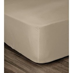 Lenzuolo con angoli Lovely Home Beige Letto singolo 90 x 190