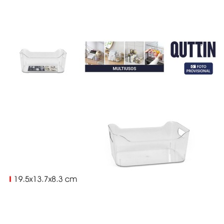 Scatola portaoggetti Quttin 19,5 x 13,7 x 8,3 cm (24 Unità)
