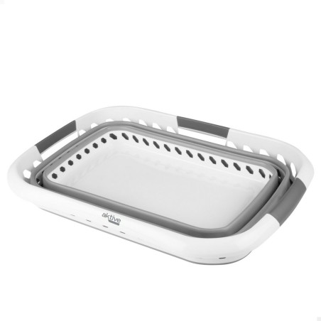 Cesta Pieghevole per i Panni Aktive polipropilene TPR 61 x 7,5 x 43 cm 61 x 28 x 43 cm (4 Unità)