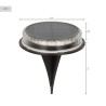 Set di picchetti solari da giardino Aktive 2 Pezzi Plastica 12 x 13,5 x 12 cm (6 Unità)