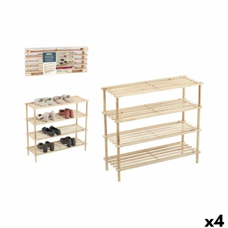 Panca portascarpe Confortime 74 x 26,5 x 64 cm (4 Unità)
