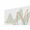 Tela DKD Home Decor Fiori (60 x 1,8 x 60 cm) (4 Unità)