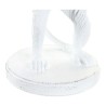 Lampada da tavolo DKD Home Decor Bianco Nero Poliestere Metallo Resina 25W 220 V Scimmia (2 pcs) (20 x 20 x 45 cm)