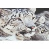 Quadro DKD Home Decor Tela Tigre Pino (135 x 2.5 x 45 cm) (2 pcs)