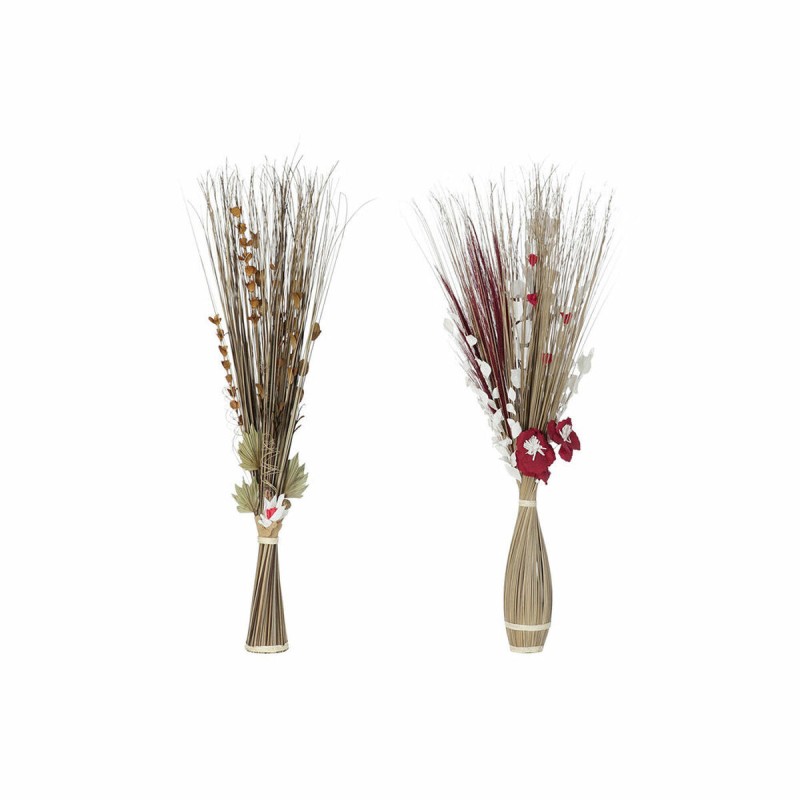 Mazzo DKD Home Decor 8424001847471 Fiori Naturale Rosso Marrone Fiore secco (40 x 40 x 150 cm) (2 Unità) Mazzo DKD Home Decor 8424001847471 Fiori Naturale Rosso Marrone Fiore secco (40 x 40 x 150 cm) (2 Unità)