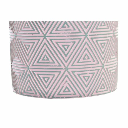 Set di vasi da fiori DKD Home Decor Cemento 2 Pezzi 2 Unità (17 x 17 x 15 cm)