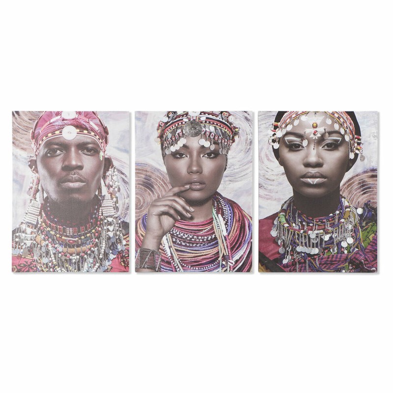 Quadro DKD Home Decor Coloniale Africana (50 x 1,8 x 70 cm) Quadro DKD Home Decor Coloniale Africana (50 x 1,8 x 70 cm)