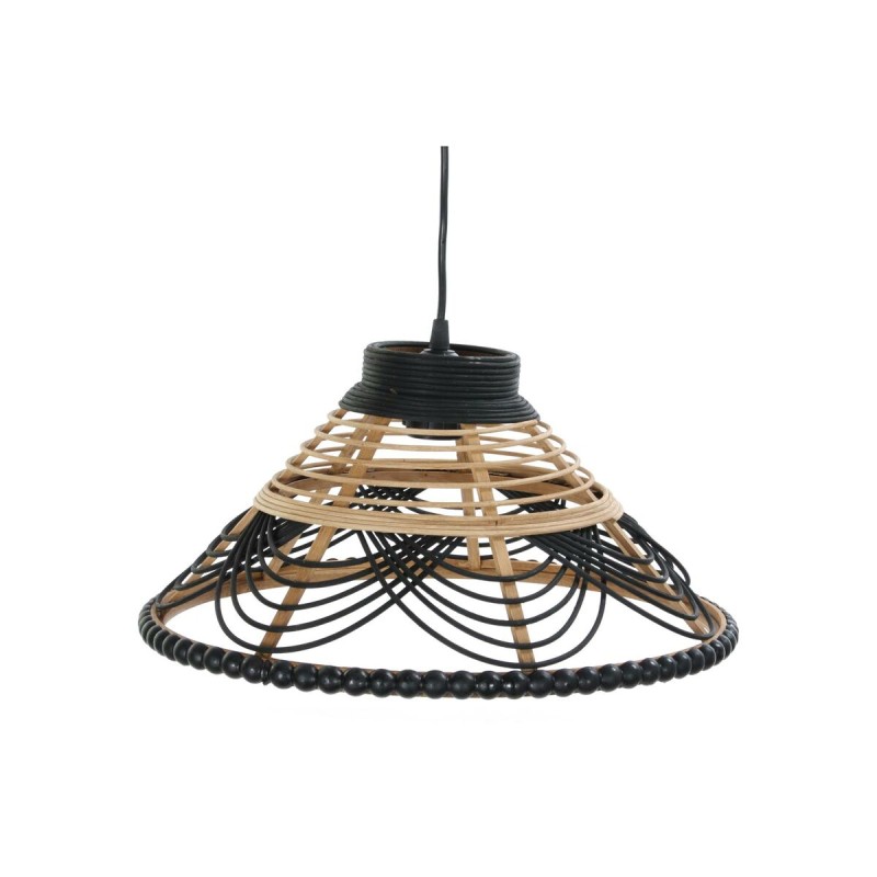Lampadario DKD Home Decor Rattan Bicolore 50 W (41 x 41 x 21 cm) Lampadario DKD Home Decor Rattan Bicolore 50 W (41 x 41 x 21 cm)