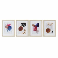 Quadro DKD Home Decor Astratto Moderno (35 x 2 x 45 cm) (4 Unità)