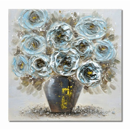Quadro DKD Home Decor S3018303 Vaso (60 x 3 x 60 cm) (2 Unità)
