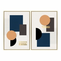 Quadro DKD Home Decor S3018267 Moderno (51,5 x 3,5 x 71,5 cm) (2 Unità)