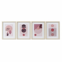 Quadro DKD Home Decor Astratto (35 x 2 x 45 cm) (4 Unità)