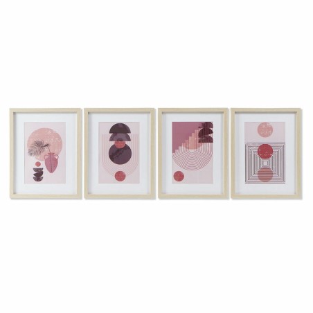 Quadro DKD Home Decor Astratto (35 x 2 x 45 cm) (4 Unità)