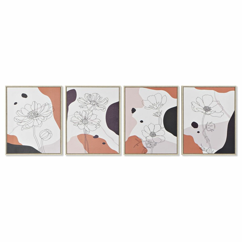 Quadro DKD Home Decor S3018016 Astratto (40 x 2,5 x 50 cm) (4 Unità) Quadro DKD Home Decor S3018016 Astratto (40 x 2,5 x 50 cm) (4 Unità)