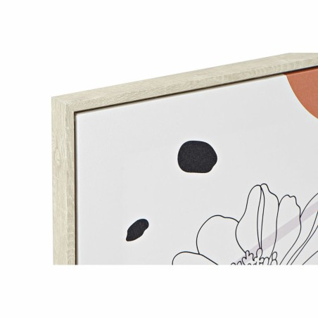 Quadro DKD Home Decor S3018016 Astratto (40 x 2,5 x 50 cm) (4 Unità)