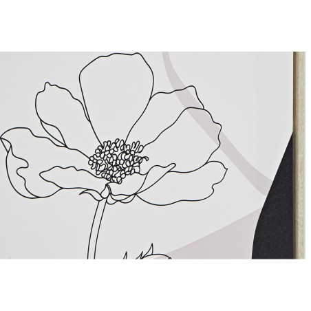 Quadro DKD Home Decor S3018016 Astratto (40 x 2,5 x 50 cm) (4 Unità)