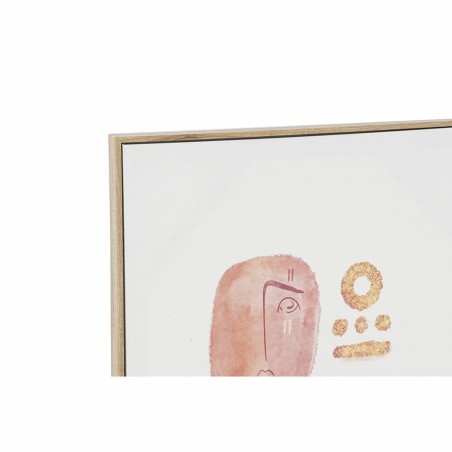 Quadro DKD Home Decor Astratto (2 Unità) (50 x 3 x 70 cm)