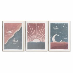Quadro DKD Home Decor Luna Moderno (50 x 3 x 70 cm)