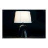 Lampada da tavolo DKD Home Decor Ceramica Nero Poliestere (20 x 20 x 31 cm) (2 pcs)