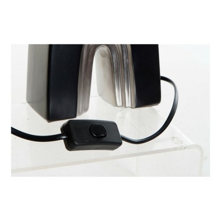 Lampada da tavolo DKD Home Decor Ceramica Nero Poliestere (20 x 20 x 31 cm) (2 pcs)