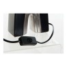 Lampada da tavolo DKD Home Decor Ceramica Nero Poliestere (20 x 20 x 31 cm) (2 pcs)