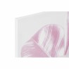 Quadro DKD Home Decor Tropicale Foglia della pianta (50 x 1,8 x 70 cm) (2 Unità)