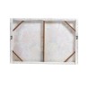 Tela DKD Home Decor Fiori (2 Unità) (90 x 3 x 60 cm)