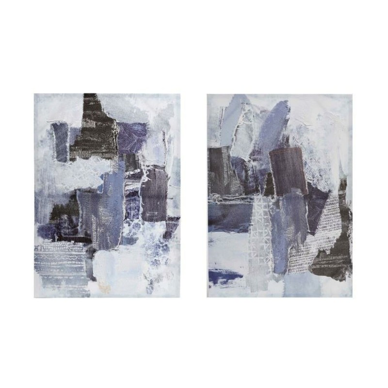 Quadro DKD Home Decor Astratto (50 x 2,5 x 70 cm) (2 Unità) Quadro DKD Home Decor Astratto (50 x 2,5 x 70 cm) (2 Unità)