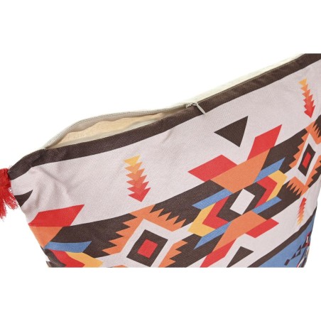 Cuscino DKD Home Decor Poliestere Multicolore Ikat (45 x 10 x 45 cm) (4 Unità)