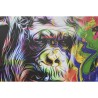Quadro DKD Home Decor Gorilla Moderno (70 x 1,8 x 50 cm) (3 Unità)