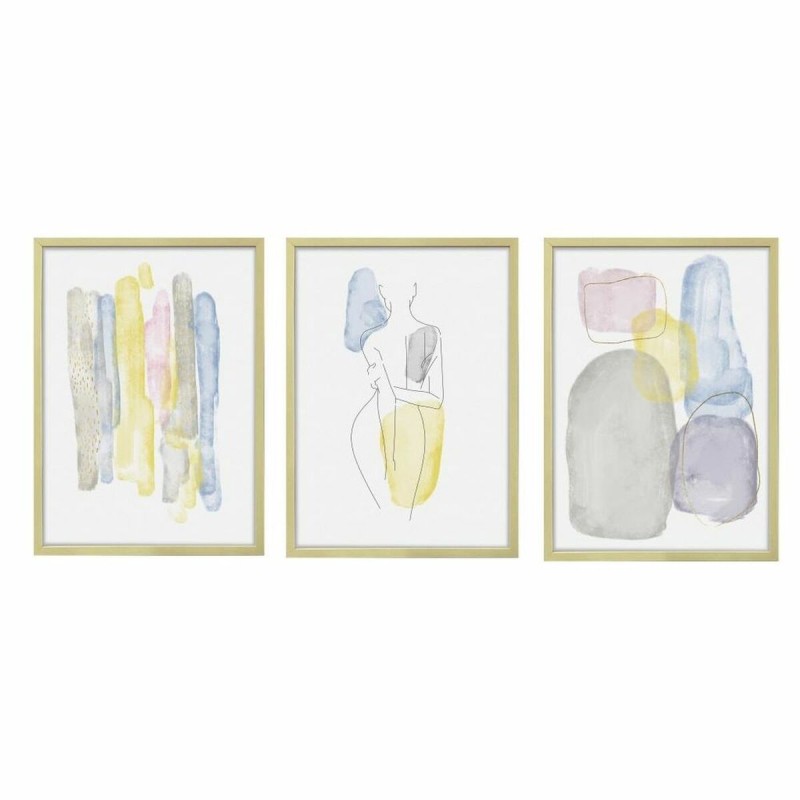 Quadro DKD Home Decor Astratto (53 x 3 x 73 cm) Quadro DKD Home Decor Astratto (53 x 3 x 73 cm)