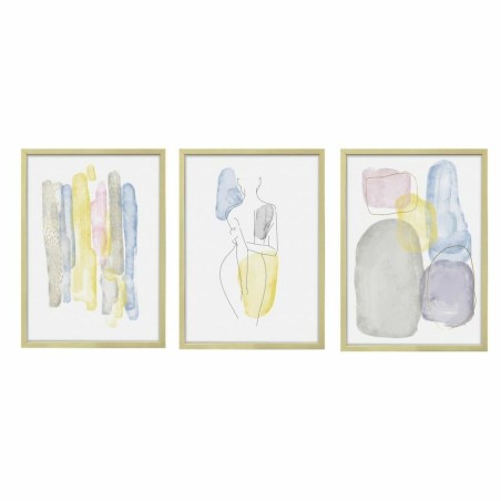 Quadro DKD Home Decor Astratto (53 x 3 x 73 cm)