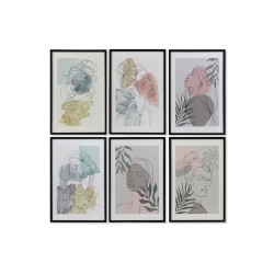 Quadro DKD Home Decor Donna (40 x 3 x 60 cm) (6 Unità)