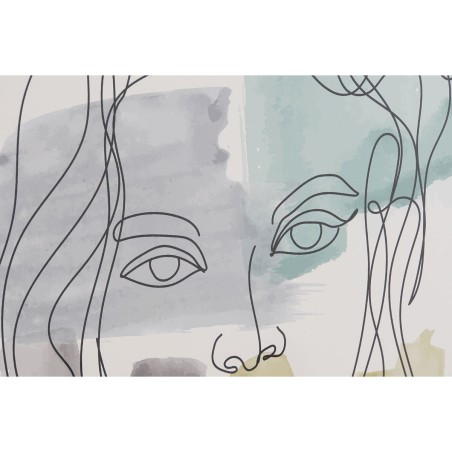 Quadro DKD Home Decor Donna (40 x 3 x 60 cm) (6 Unità)