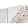 Quadro DKD Home Decor Viso Coloniale (90 x 3,7 x 90 cm) (2 Unità)