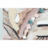 Quadro DKD Home Decor Viso Coloniale (90 x 3,7 x 90 cm) (2 Unità)