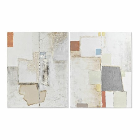 Quadro DKD Home Decor Astratto (80 x 3,7 x 100 cm) (2 Unità)