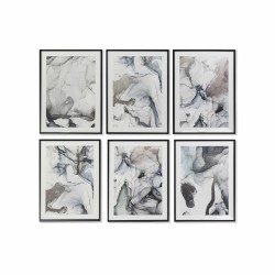 Quadro DKD Home Decor Astratto Moderno (6 Unità) (50 x 3 x 70 cm)