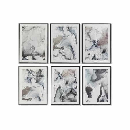 Quadro DKD Home Decor Astratto Moderno (6 Unità) (50 x 3 x 70 cm)