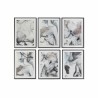 Quadro DKD Home Decor Astratto Moderno (6 Unità) (50 x 3 x 70 cm)