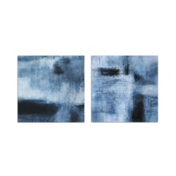 Quadro DKD Home Decor Astratto Moderno (80 x 2,8 x 80 cm) (2 Unità)