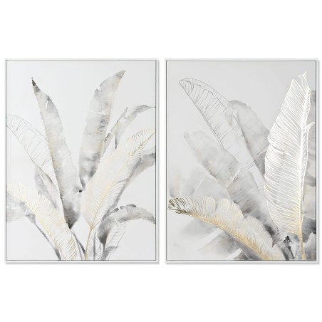 Quadro DKD Home Decor Palme Tropicale (90 x 4 x 120 cm) (2 Unità)