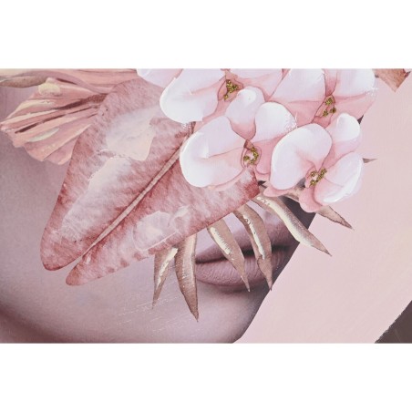 Quadro DKD Home Decor Fiori Moderno (50 x 3,5 x 70 cm) (2 Unità)
