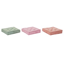 Cuscino DKD Home Decor Da terreno Poliestere (60 x 60 x 13 cm) (3 Unità)